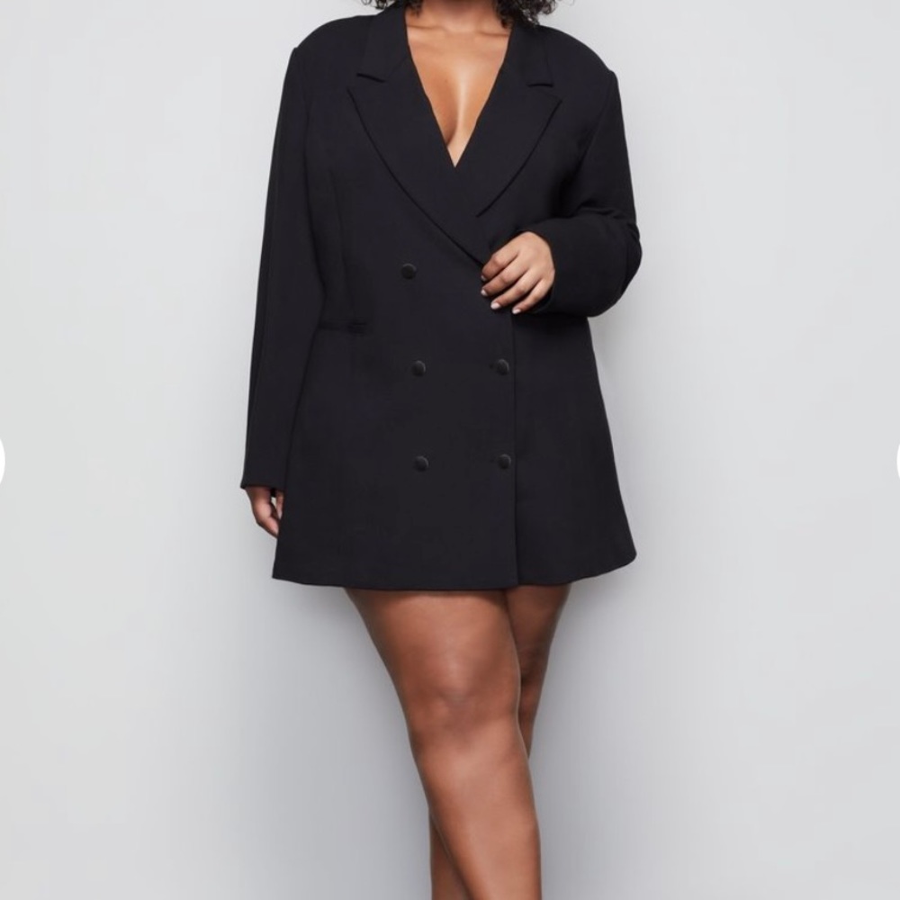 GOOD AMERICAN EXEC BLAZER DRESS